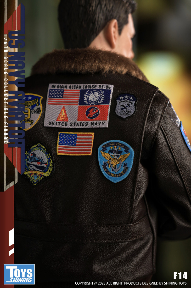 SHININIG TOYS 1/6 F14 US NAVY AVIATOR top gun Figure