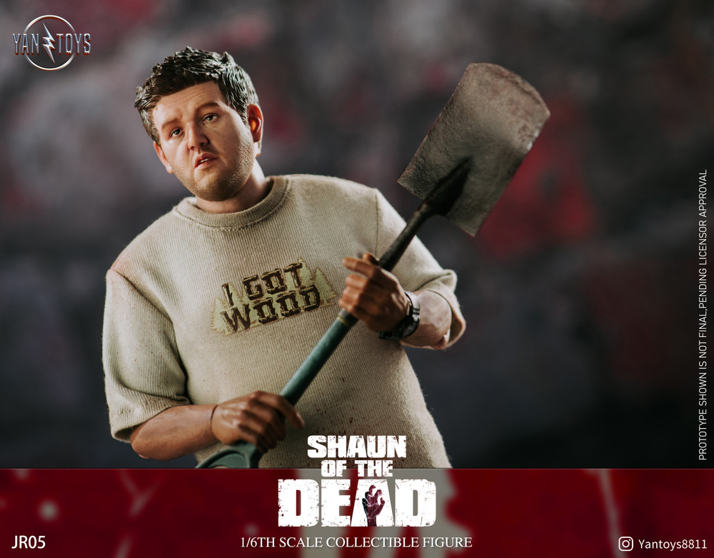 ショーン•オブ•ザ•デッド 1/6 フィギュア エド Yantoys JR05 1/6 Scale shaun of the dead Ed figure