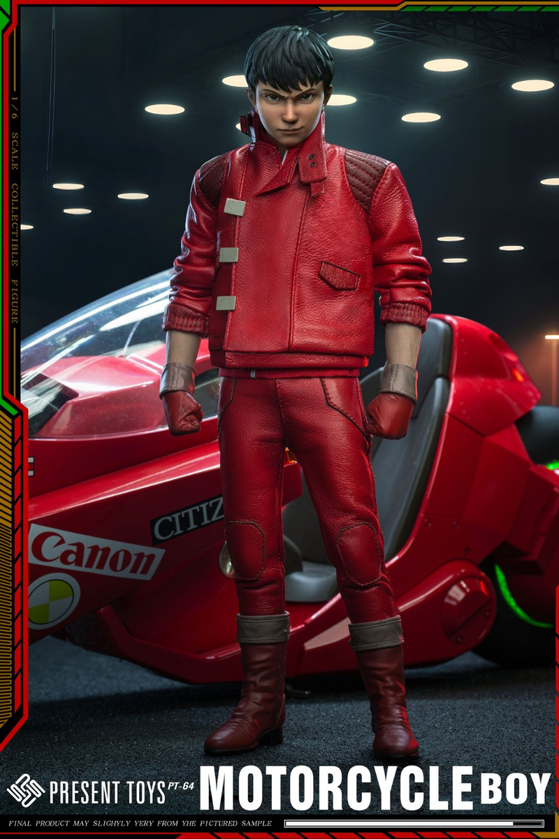 PRESENT TOYS Akira Kaneda Motorcycle Boy Figure