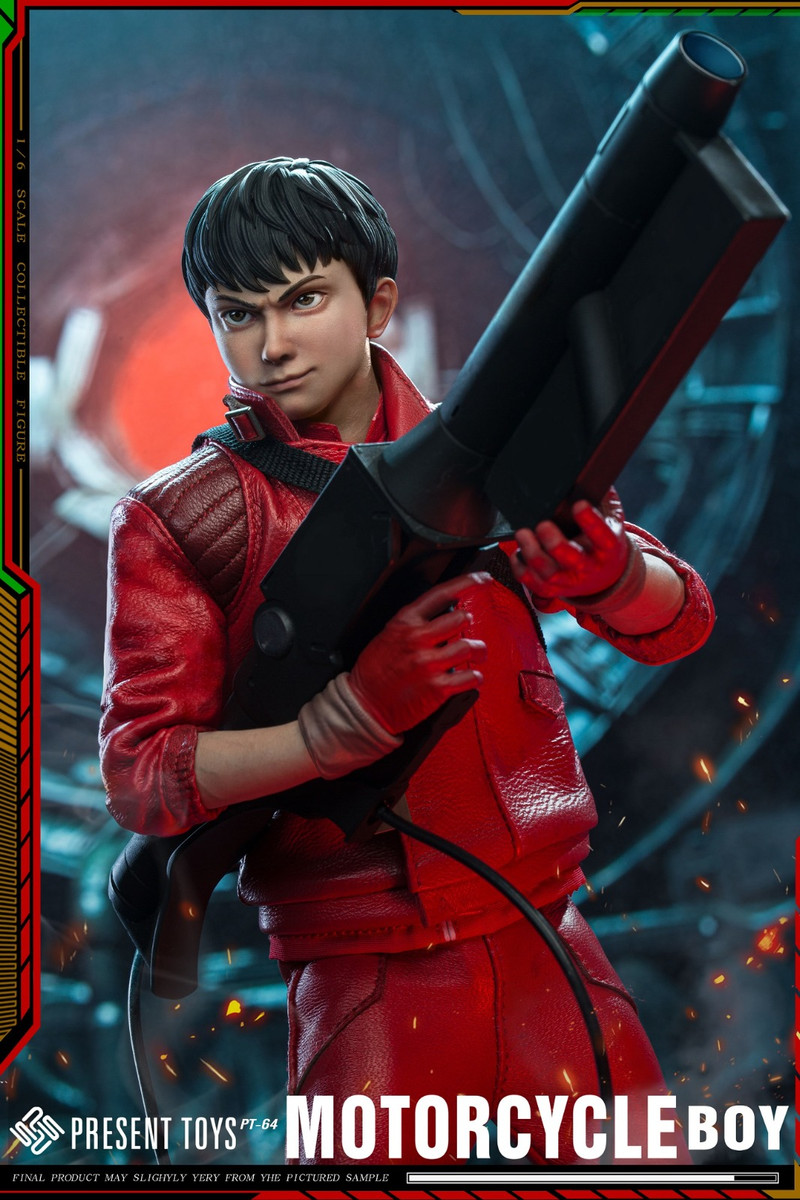その他 PRESENT TOYS MOTORCYCLE BOY 1/6 AKIRA PRESENT TOYS Akira Kaneda Motorcycle Boy Figure