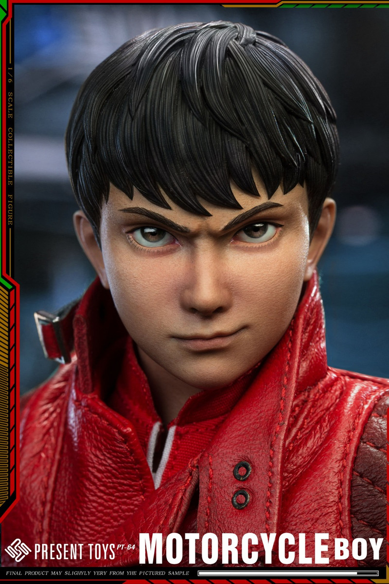 PRESENT TOYS Akira Kaneda Motorcycle Boy Figure
