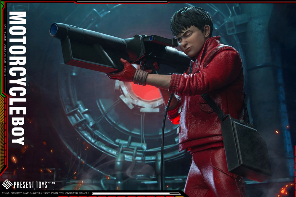 PRESENT TOYS Akira Kaneda Motorcycle Boy Figure