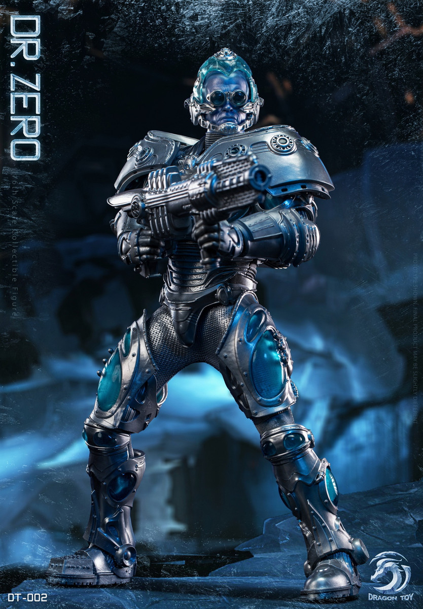 Dragon Toys DP002ミスター・フリーズ 1/6Mr. Freeze Dragon Toys DP002 1/6 Mr. Frozen Victor Fries Figure