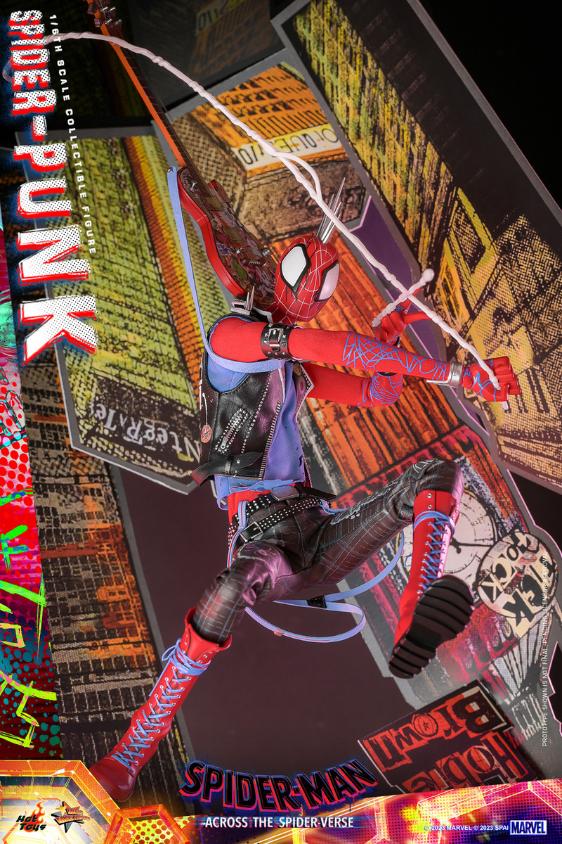 ホットトイズ 1/6 スパイダー・パンク 通常.Ver MMS726 Hot Toys Spider-Punk Spider-Man: Across the Spider-Verse MMS7265