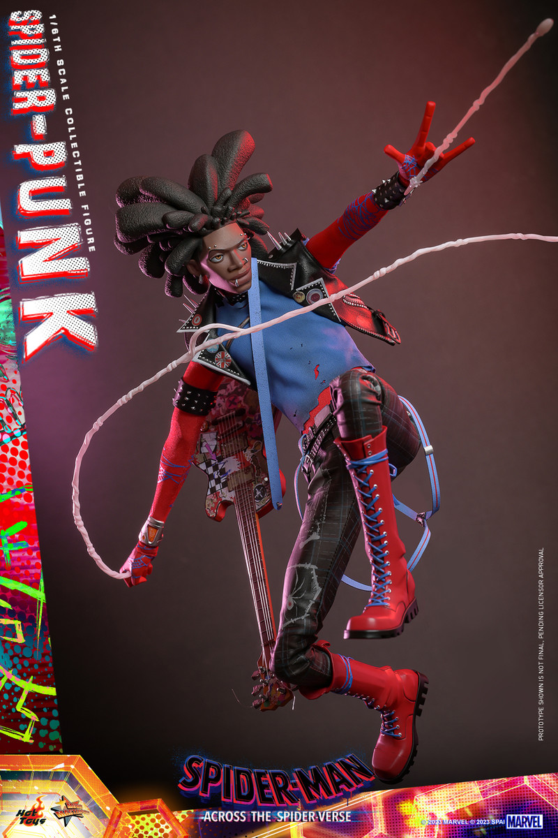 ホットトイズ 1/6 スパイダー・パンク 通常.Ver MMS726 Hot Toys Spider-Punk Spider-Man: Across the Spider-Verse MMS7265