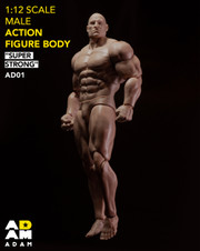 ADAM AD01 1/12 Scale Comic Style Strong Male Figure Body