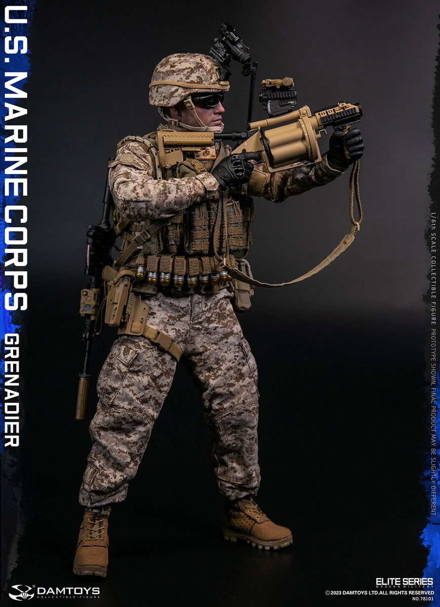 ミリタリー 1/6 USMC II Marine Force CS63 US Marine Corps Battle of Okinawa - World War II - Ujindou 1