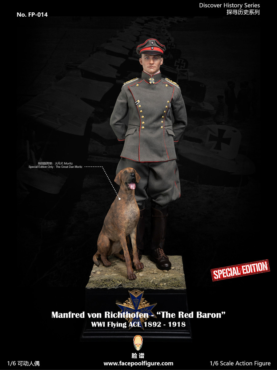 Facepool Manfred von Richthofen FP014B The Red Baron Special Edition