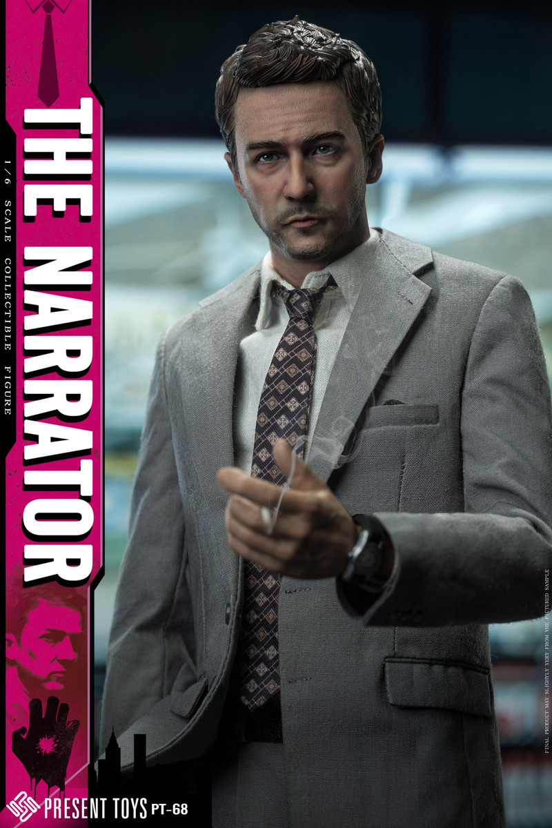 PRESENT TOYS Narrator Figure fight club 1/6 Figure