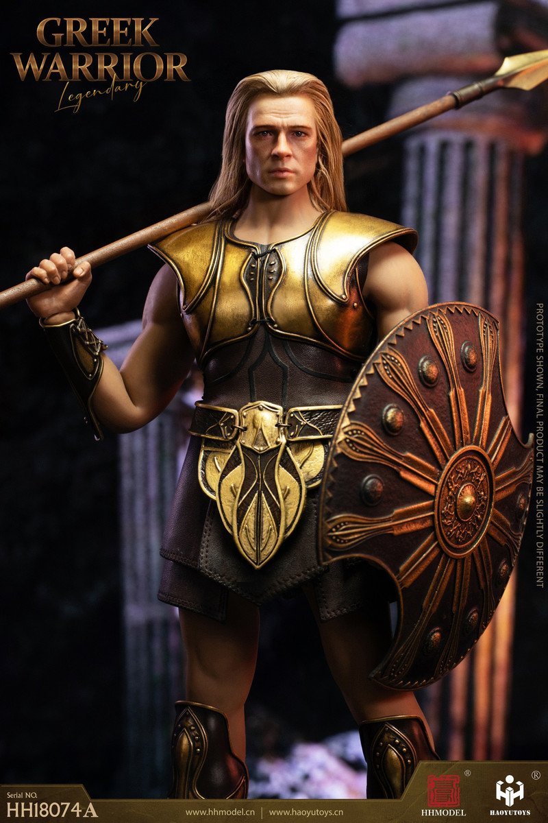 HAOYUTOYS HH18074A 1/6 Troy Brad Pitt Greek Legendary WarrioR