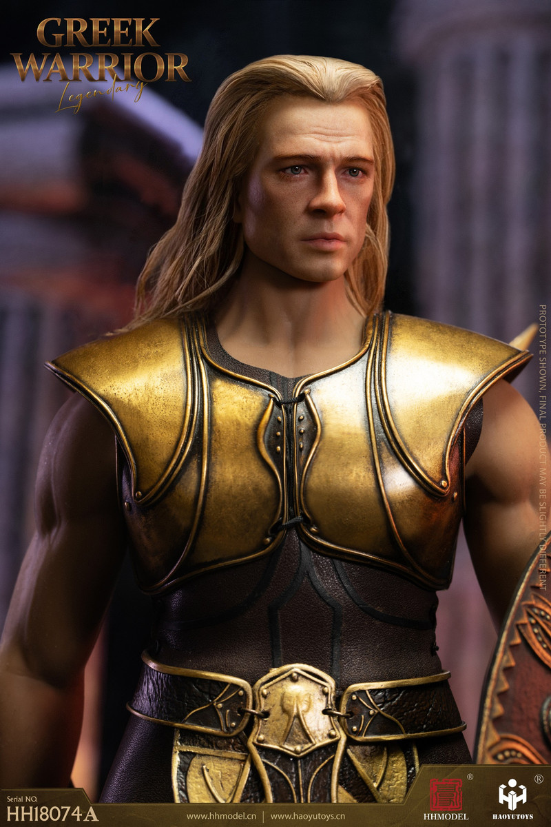 HAOYUTOYS HH18074A 1/6 Troy Brad Pitt Greek Legendary WarrioR