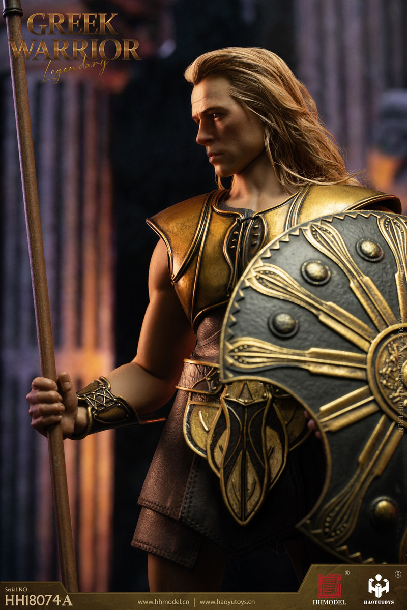 HAOYUTOYS HH18074A 1/6 Troy Brad Pitt Greek Legendary WarrioR
