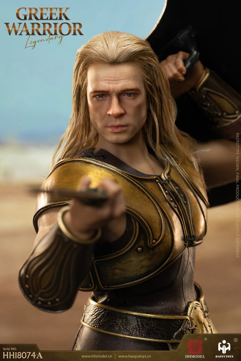 HAOYUTOYS HH18074A 1/6 Troy Brad Pitt Greek Legendary WarrioR
