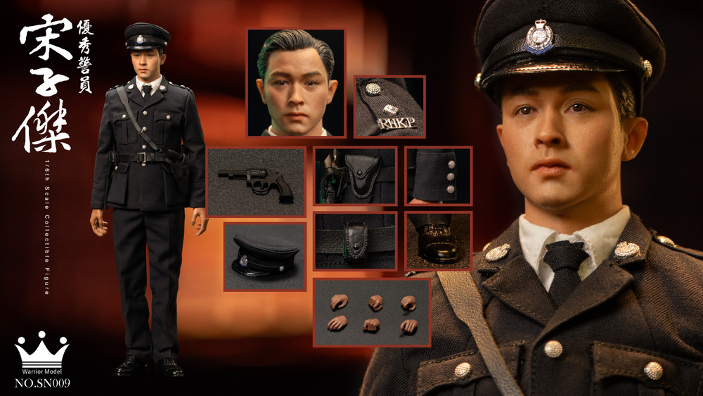 Warrior Model 1/6 1980s Royal Hong Kong Police Officer SN009