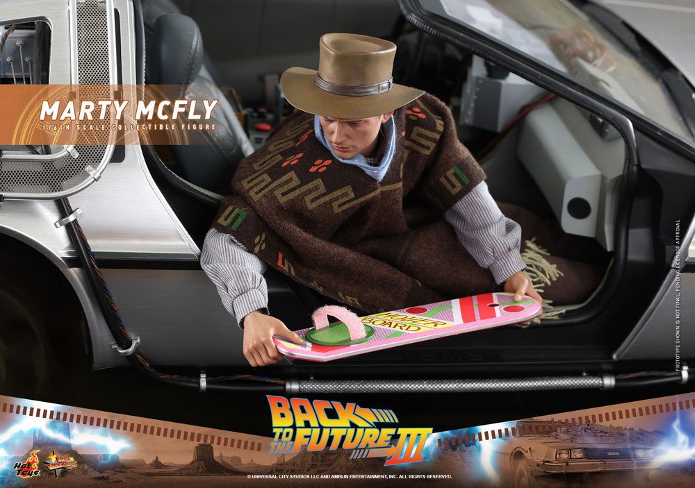 Hot Toys Marty Mcfly Back to the Future Part 3 MMS616