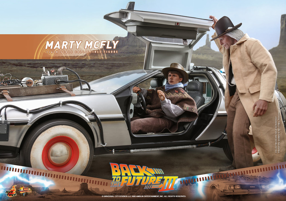 Hot Toys Marty Mcfly Back to the Future Part 3 MMS616