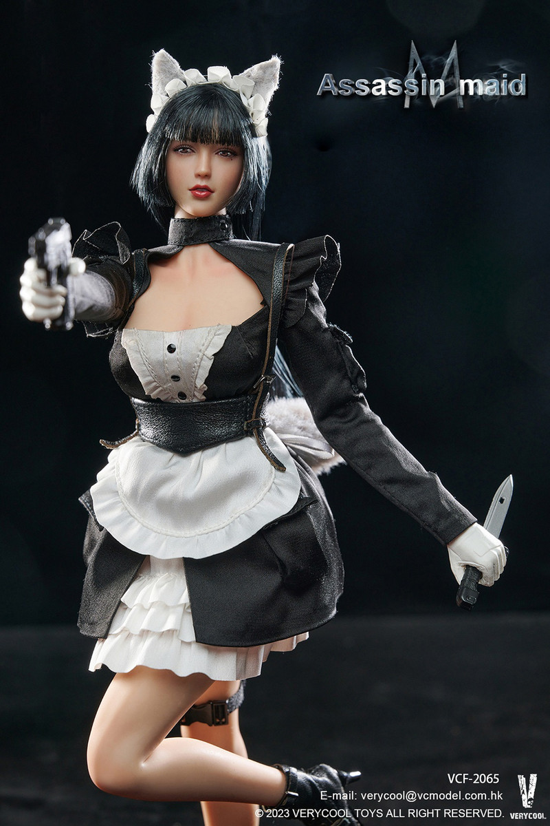 VERYCOOL 1/6 アサシンメイド ミシェル 特典付き VCF-2065 VERYCOOL 1/6 Female Assassin Maid Michelle VCF-2065