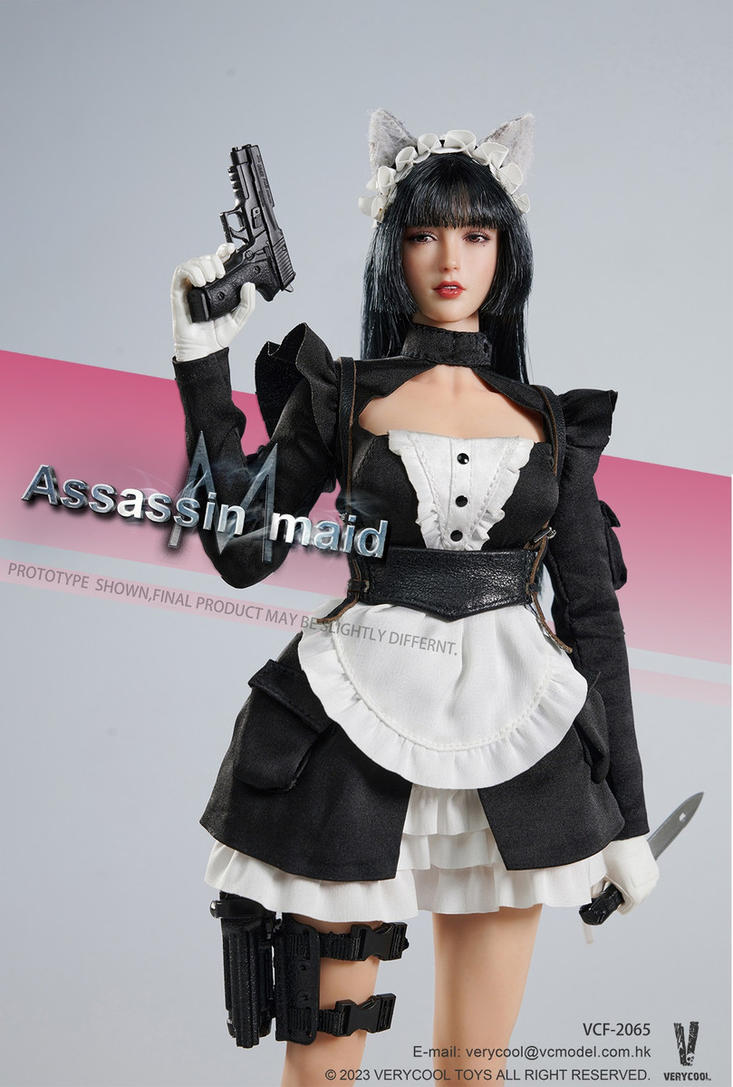 VERYCOOL 1/6 アサシンメイド ミシェル 特典付き VCF-2065 VERYCOOL 1/6 Female Assassin Maid Michelle VCF-2065