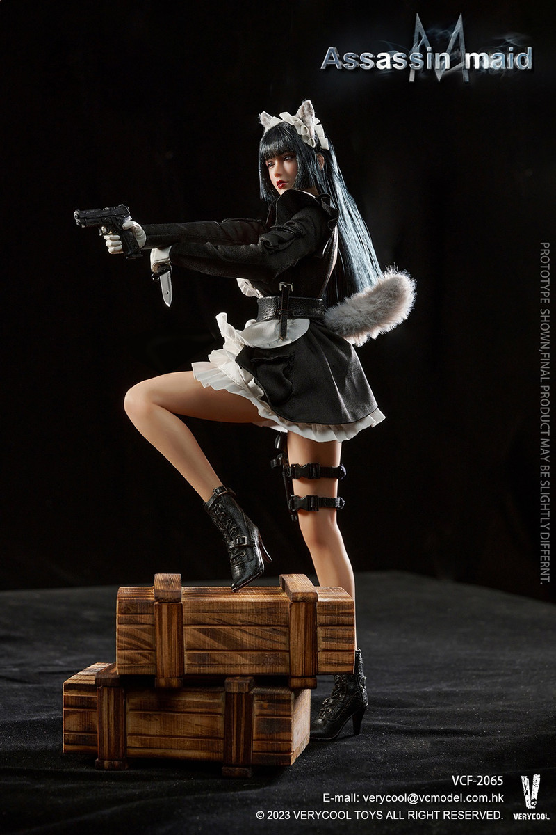 VERYCOOL 1/6 アサシンメイド ミシェル 特典付き VCF-2065 VERYCOOL 1/6 Female Assassin Maid Michelle VCF-2065