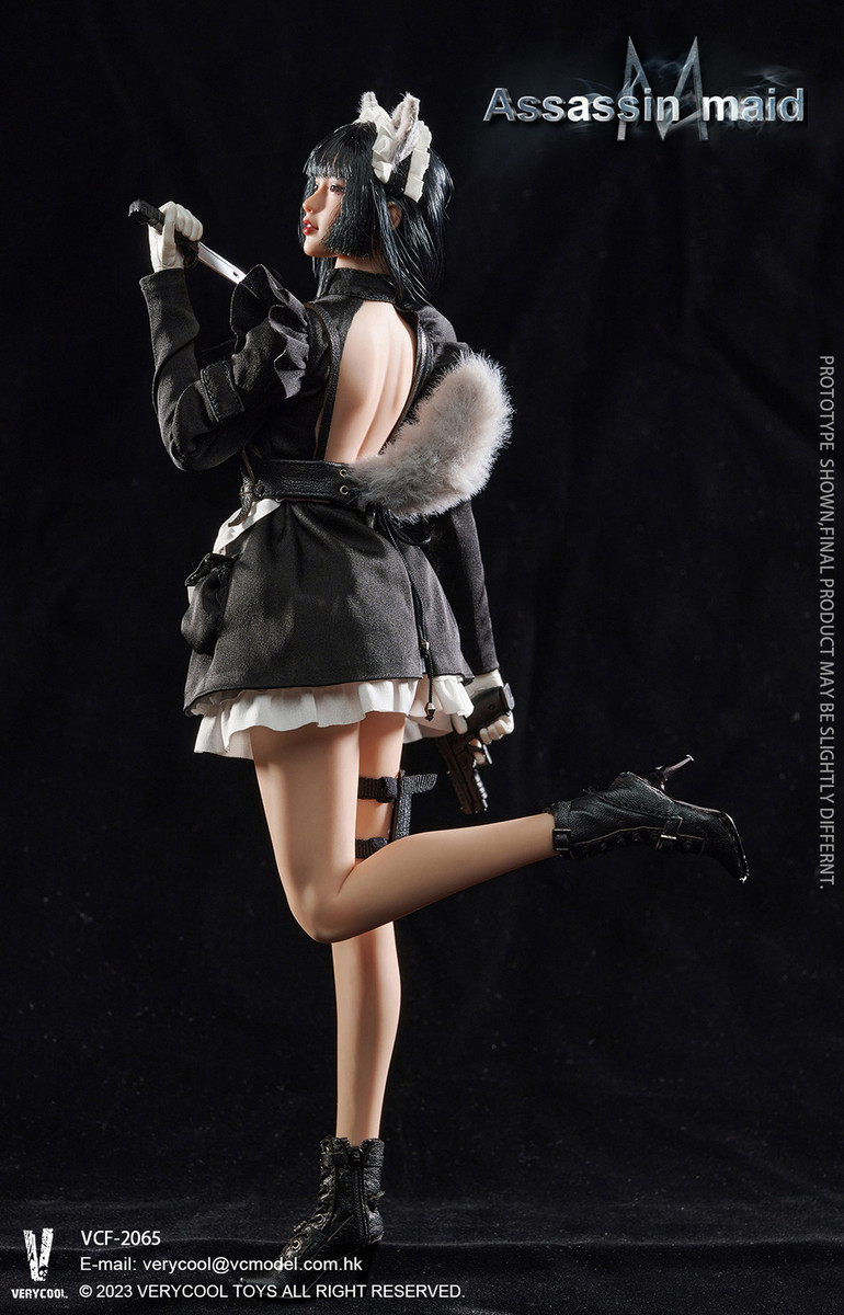 VERYCOOL 1/6 アサシンメイド ミシェル 特典付き VCF-2065 VERYCOOL 1/6 Female Assassin Maid Michelle VCF-2065