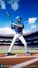 DID 1/12 SF80003B Blue Team Baseballer Figure 