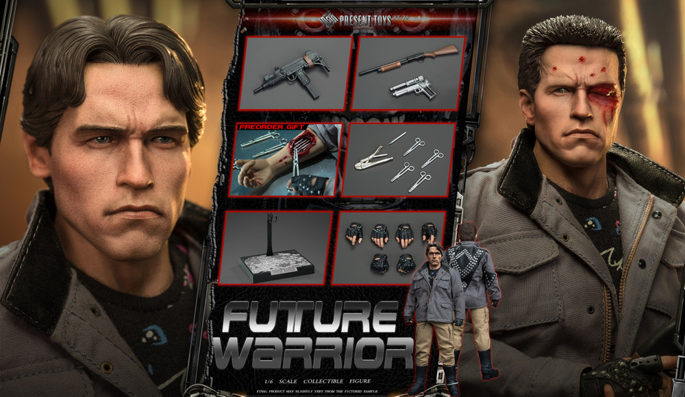 PRESENT TOYS 1/6 Future Warrior SP79 Figure