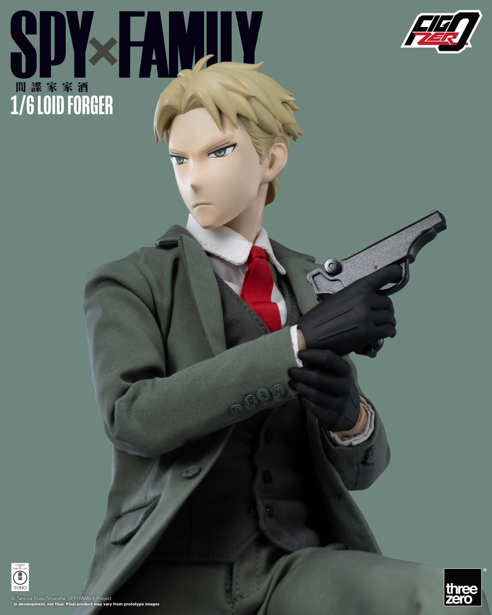 スリーゼロ 3Z0504  SPY×FAMILY ロイド・フォージャー Loid FigZero 1/6 Loid Forger SPY×FAMILY by Threezero