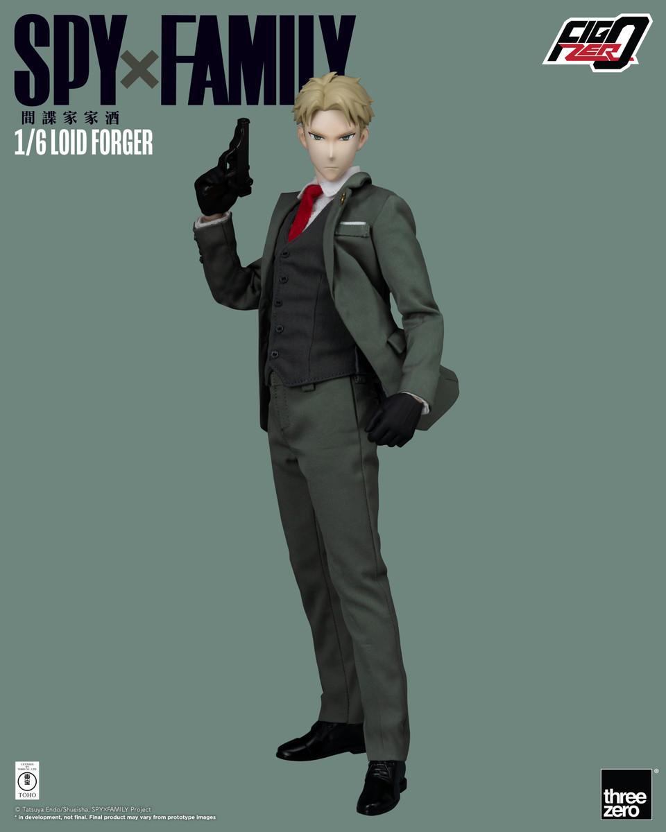 スリーゼロ 3Z0504  SPY×FAMILY ロイド・フォージャー Loid SPY×FAMILYFigZero 1/6 Loid Forger – threezero store
