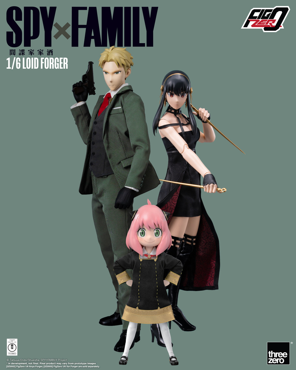 スリーゼロ 3Z0504  SPY×FAMILY ロイド・フォージャー Loid FigZero 1/6 Loid Forger SPY×FAMILY by Threezero
