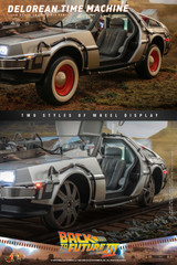 Hot Toys MMS738 Back to the Future III  1/6th scale DeLorean Time Machine Collectible Vehicle 