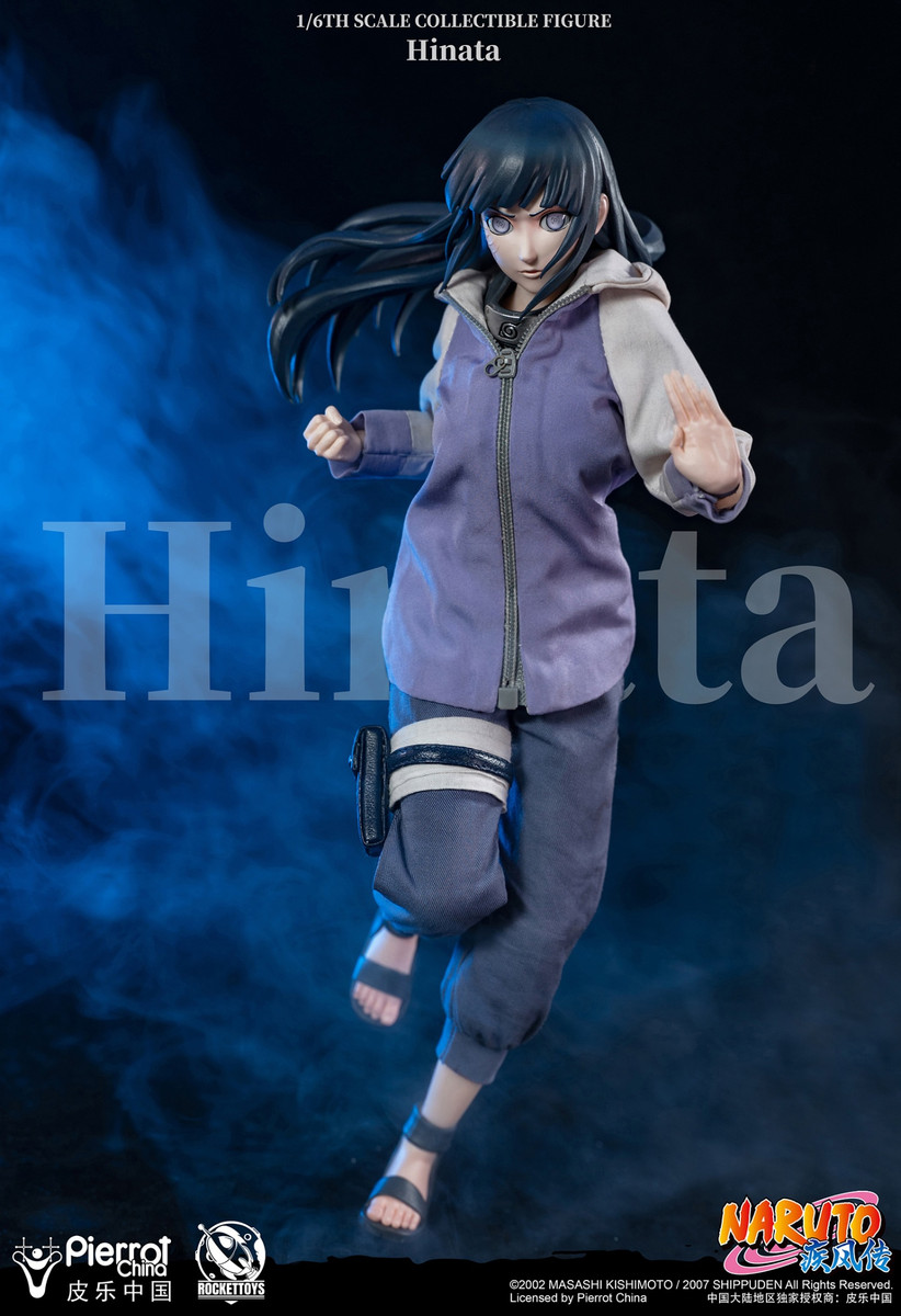 NARUTO Hinata 1/6スケールフィギュアROCKET TOYS 1:6 Hyuga Hinata Action Figure