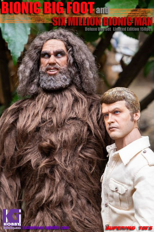 Bionic Sasquatchフィギュア Supermad Toys Bionic Big Foot Custom Made 1/6 Action Figure