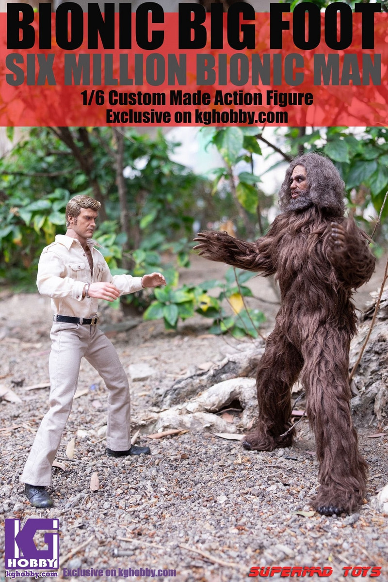 1/6 Scale Bigfoot figure by Superman toys
