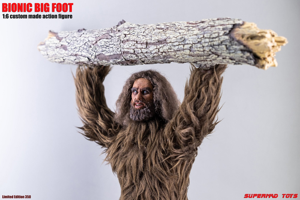 Bionic Sasquatchフィギュア 1/6 Scale Bigfoot figure by Superman toys