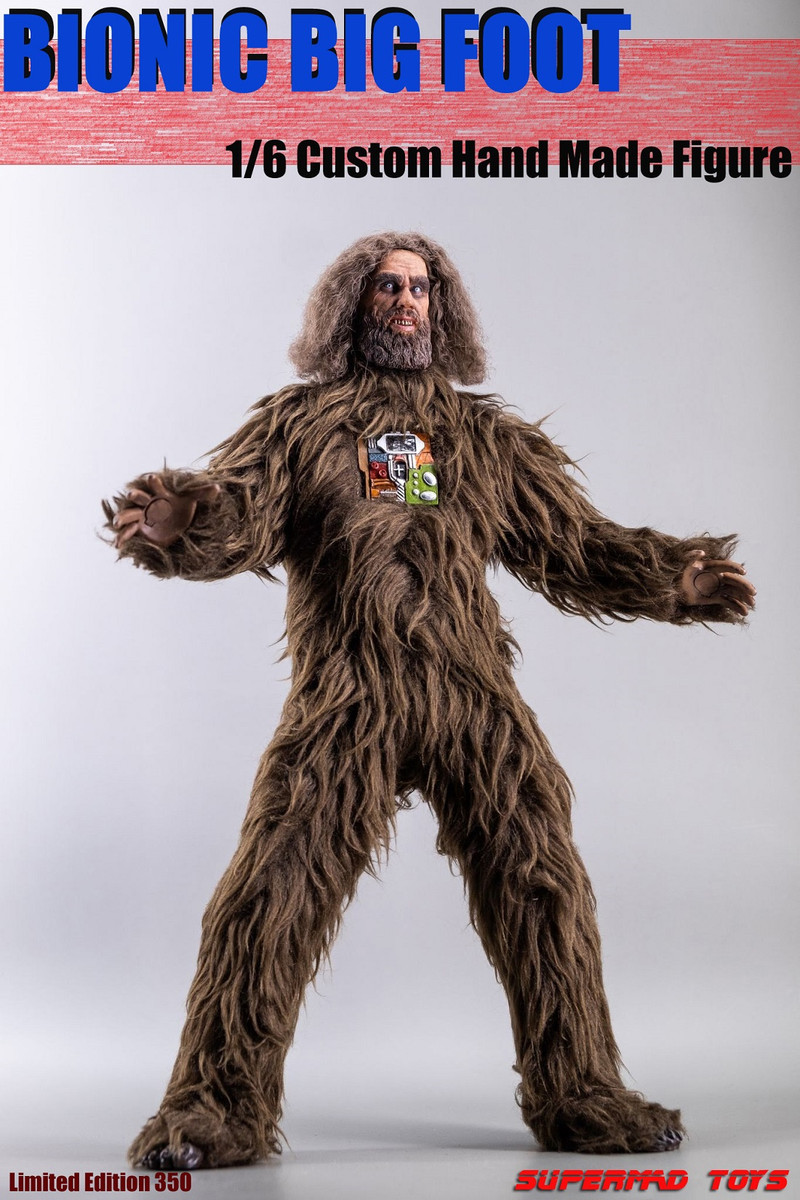 Bionic Sasquatchフィギュア 1/6 Scale Bigfoot figure by Superman toys