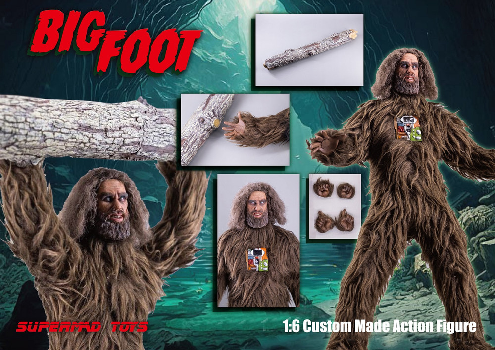 1/6 Scale Bigfoot figure by Superman toys