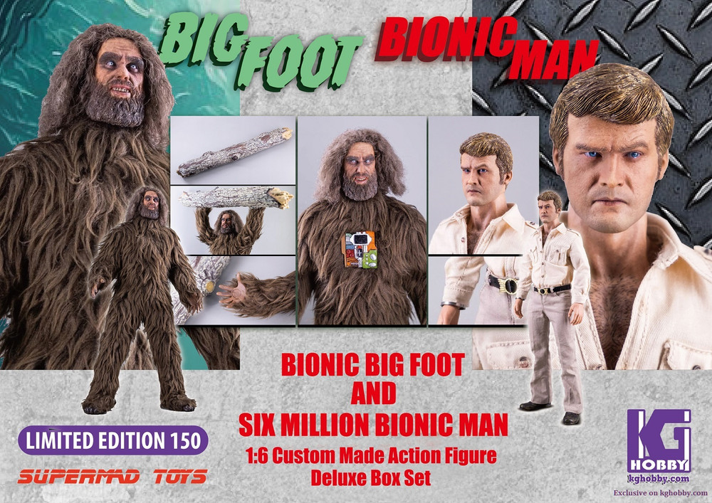 Supermad Toys Bionic Big Foot Custom Made 1/6 Action Figure