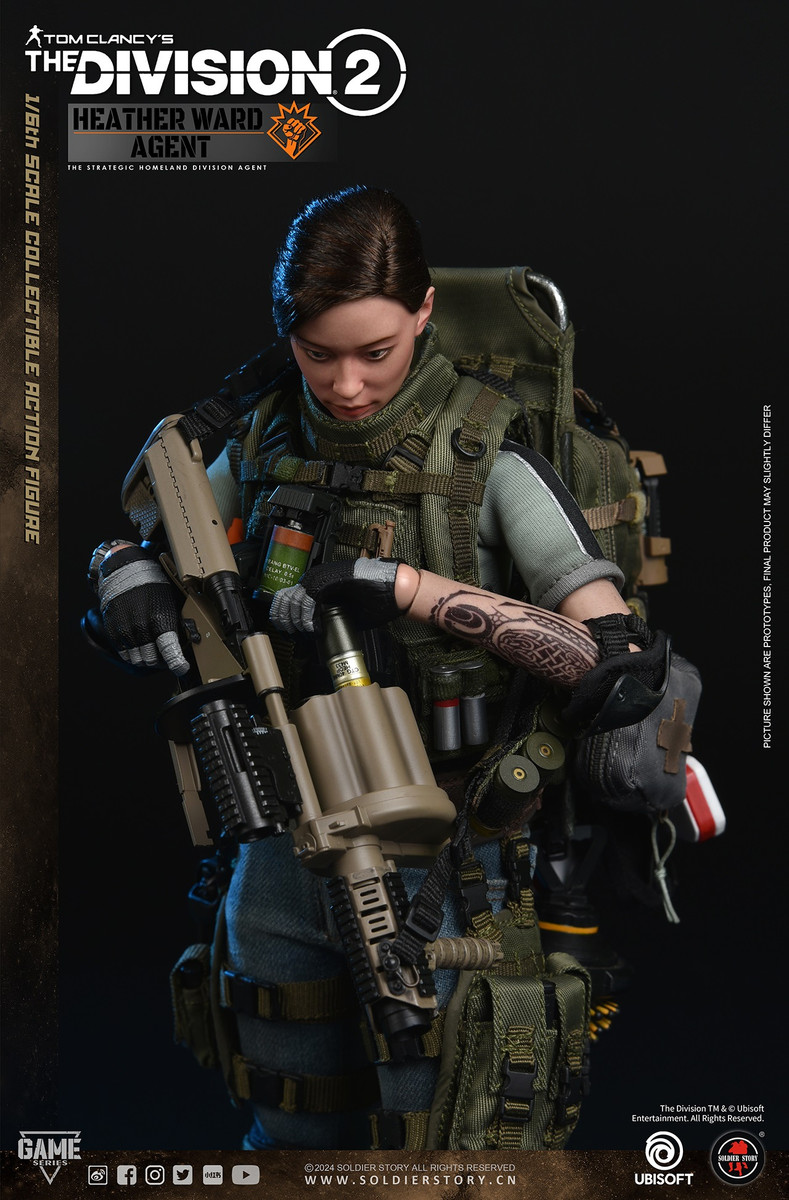 SOLDIER STORY Heather Ward Agent Ubisoft The Division 2 SSG009