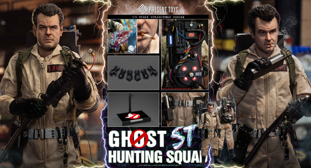 Present toys sp78 1/6 Scale Ghost hunting squad SP (in stock)