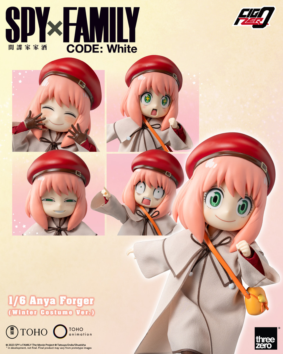 スリーゼロ3Z0781 SPY Family 1/6 アーニャ・フォージャー冬服 フィギュア専門店 -ソダチトイズ / Threezero SPY×FAMILY CODE
