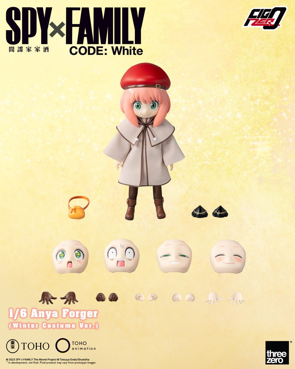 スリーゼロ3Z0781 SPY Family 1/6 アーニャ・フォージャー冬服 フィギュア専門店 -ソダチトイズ / Threezero SPY×FAMILY CODE