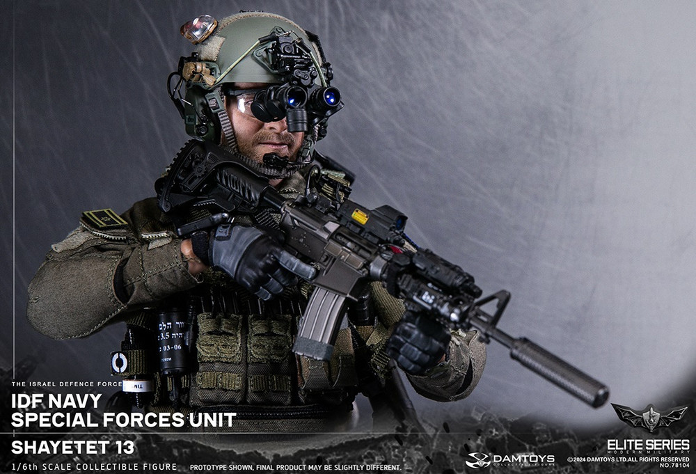 DAMTOYS 1/6 IDF Navy Special Forces Unit Shayetet 13 78104