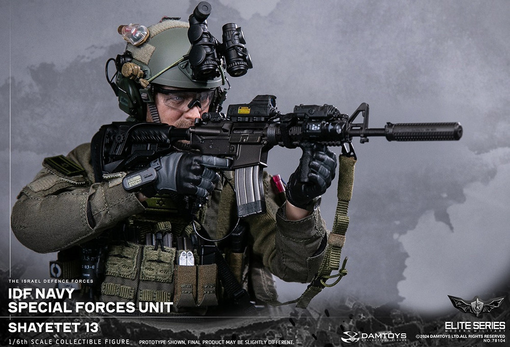 DAMTOYS 1/6 IDF Navy Special Forces Unit Shayetet 13 78104