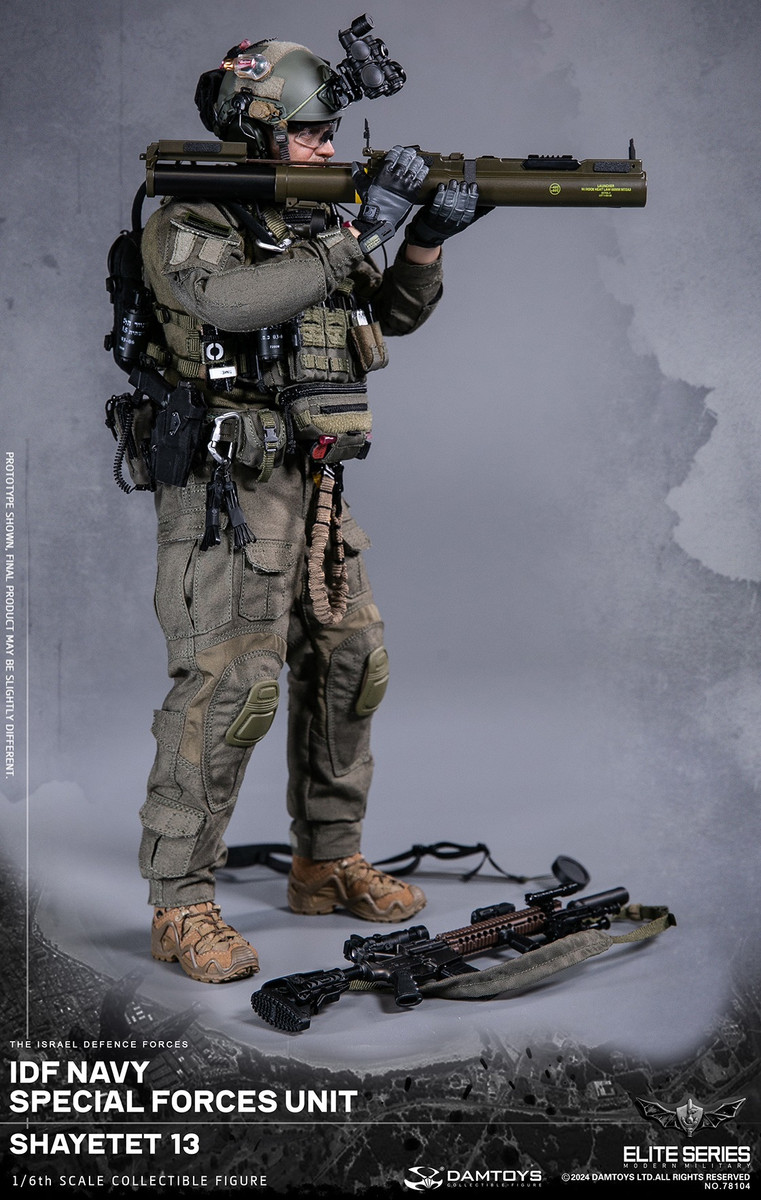DAMTOYS 1/6 IDF Navy Special Forces Unit Shayetet 13 78104