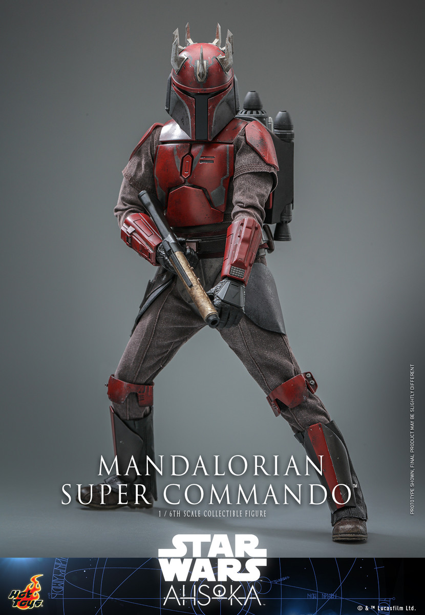 Hot Toys 1/6 Mandalorian Super Commando TMS127 Star Wars: Ahsoka