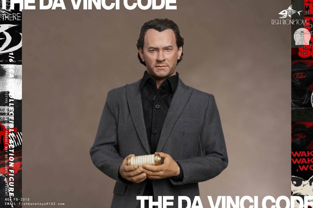 Fish Bone toys The Da Vinci Code the professor 1/6 figure