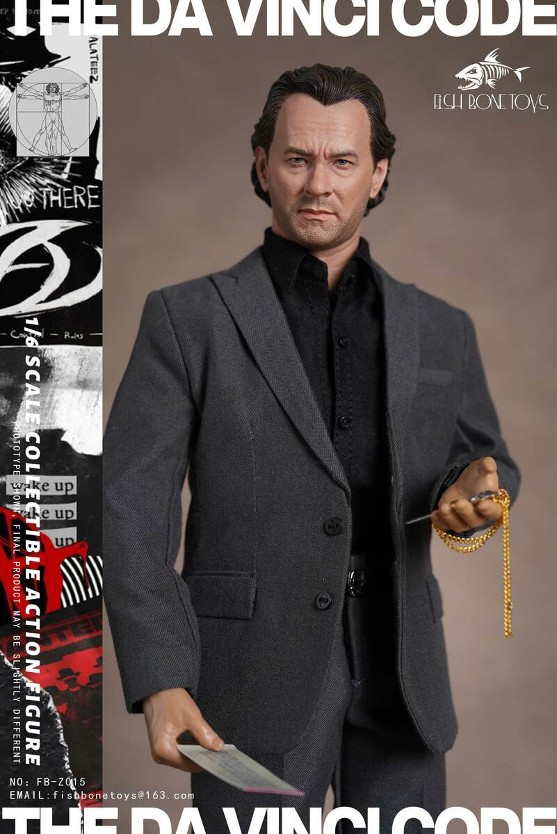 Fish Bone toys The Da Vinci Code the professor 1/6 figure