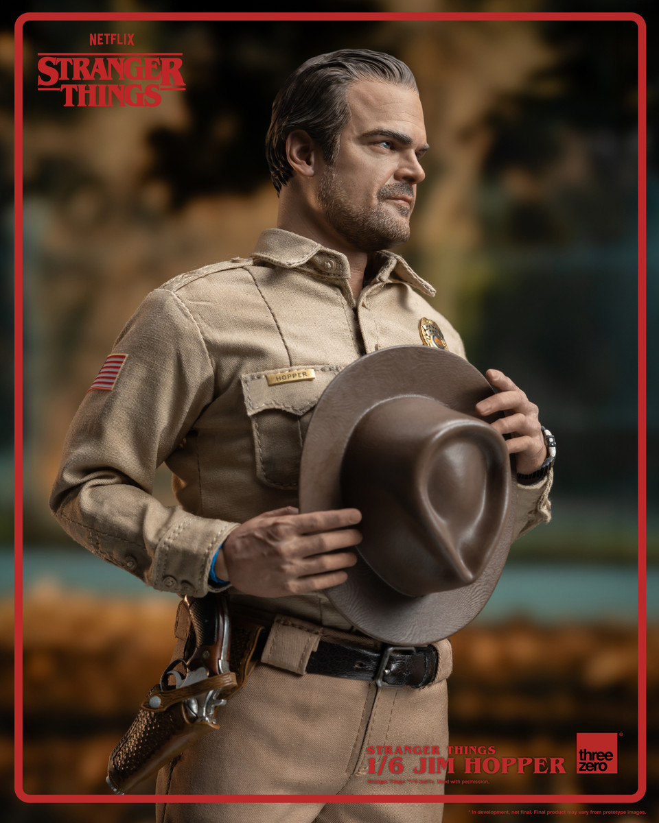 その他 threezero Stranger Things Jim Hopper Stranger Things - Jim Hopper 1/6 Scale Figure - Spec Fiction Shop