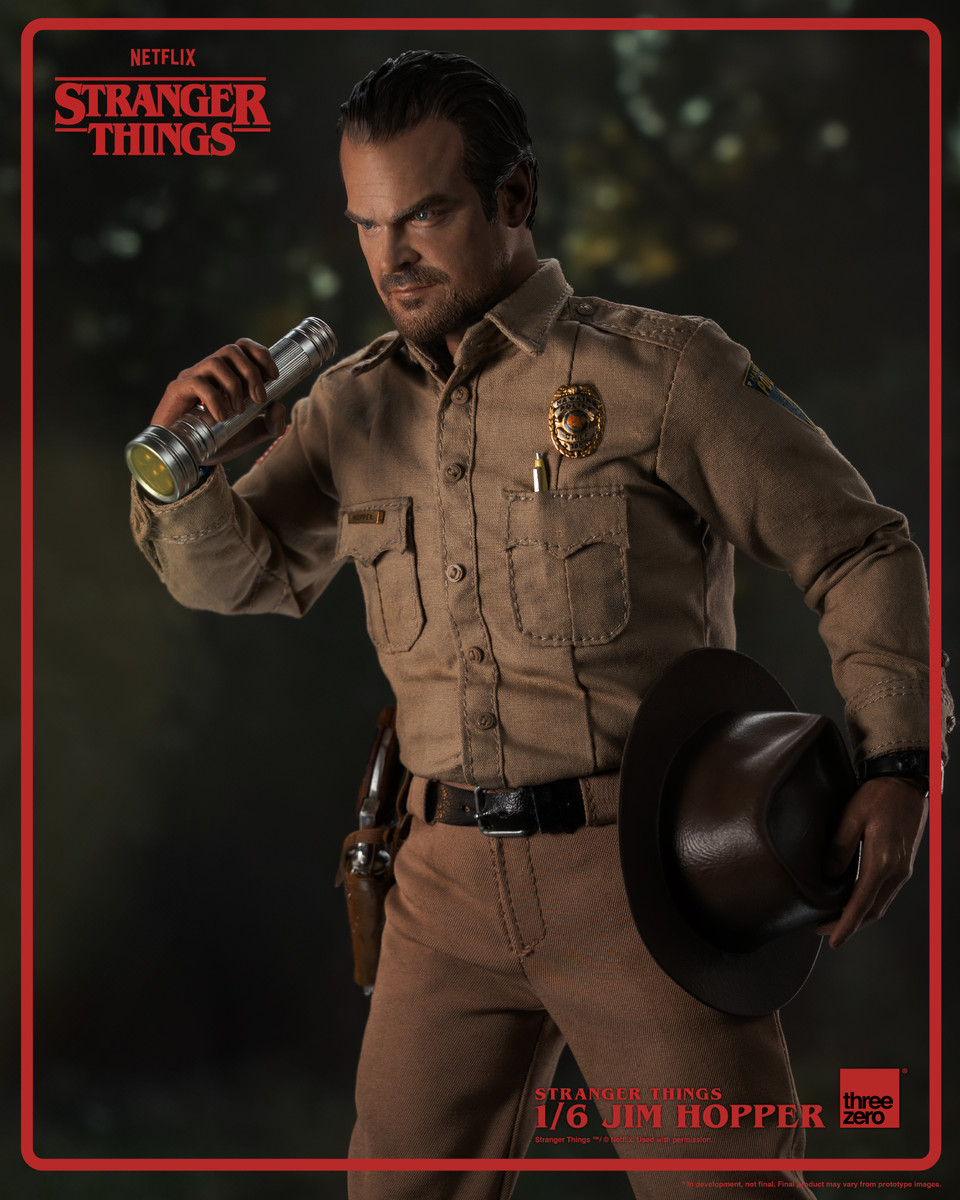 THREEZERO 1/6 Jim Hopper Stranger Thing season 1