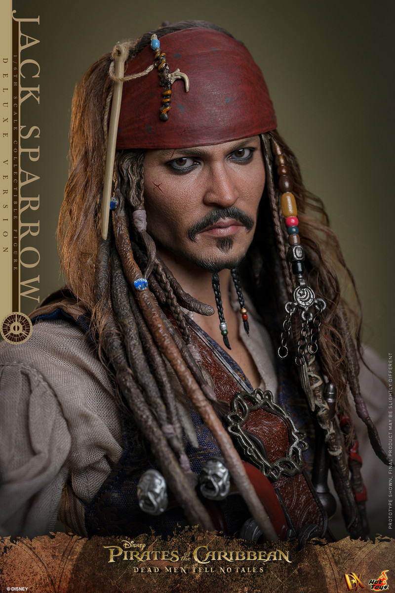 HOTTOYS　ジャックスパロウ　1/6 HOT TOYS 1/6 DX38 JACK SPARROW DELUXE – One Man's Hobby